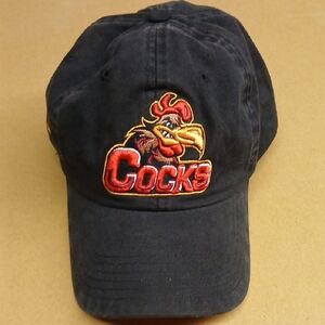 Steve & Barry's Vintage Cocks Baseball Black Cap with Rooster Embroidery XXL